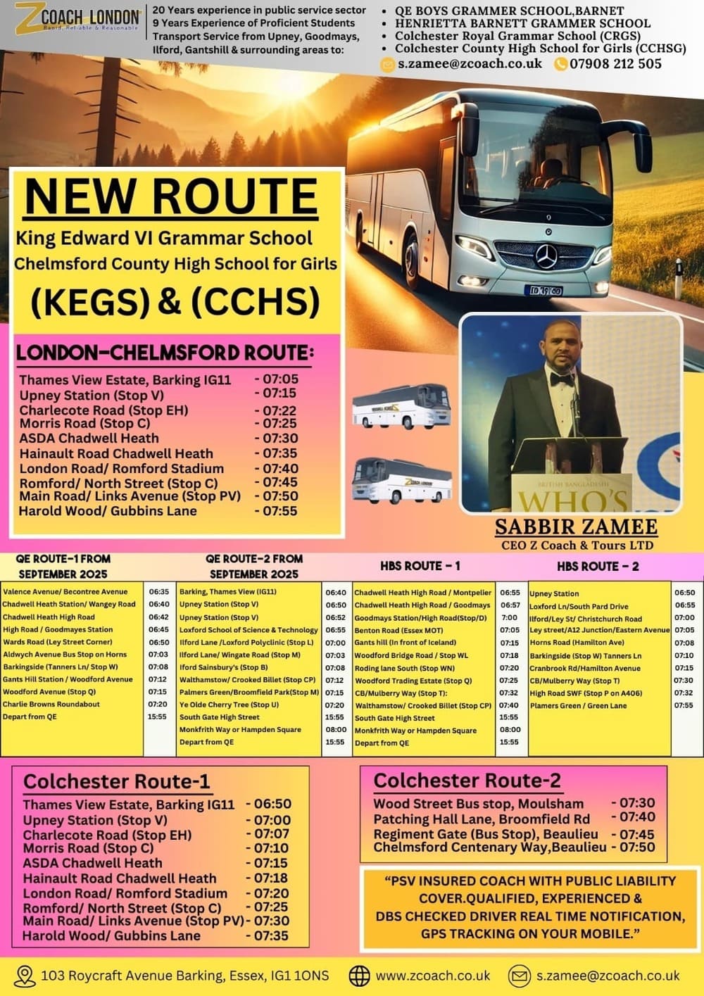 New Routes