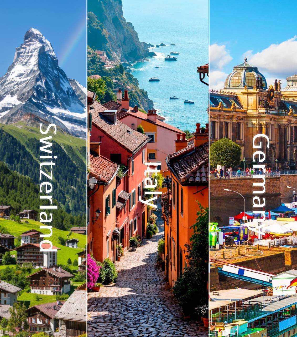 Epic Summer Adventure! (Switzerland, Germany & Italy) | 5 Days –4 Nights - 3 Countries
